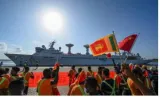 India accuses china of ‘militarisation of the taiwan strait’ as row over navy vessel grows