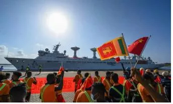 India accuses china of ‘militarisation of the taiwan strait’ as row over navy vessel grows