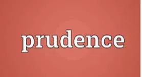 Prudence meaning