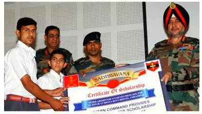 Army steps up outreach  plans to sponsor 600 students from j&k  ladakh to study outside uts