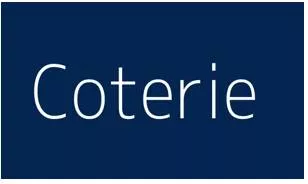Coterie - A small group of people who have the same interests and do things together but do not like to include others