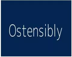 Ostensibly  - According to what seems or is stated to be real or true, when this is perhaps not the case.