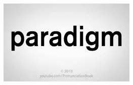 Paradigm  - A typical example or pattern of something