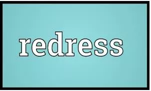 Redresses meaning