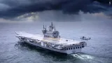 Wind in the sail  on ins vikrant