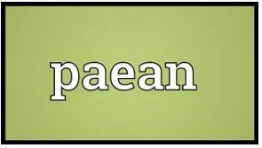Paeans meaning