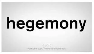 Hegemonic meaning