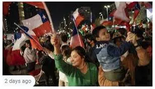 Uncertain future  on chileans rejecting new constitution