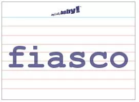 Fiasco meaning