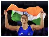 Vinesh phogat wins bronze in world championships