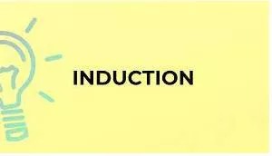Inducting  - to formally give somebody a job or position of authority, especially as part of a ceremony