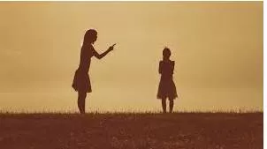 Admonition  - a warning to somebody about their behaviour