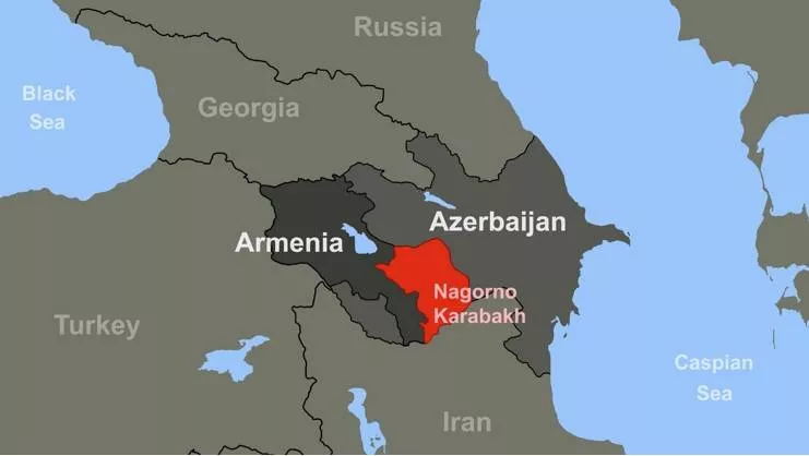 Crisis in caucasus  on armenia azerbaijan conflict