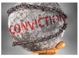 Conviction meaning