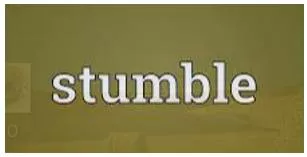 Stumble meaning