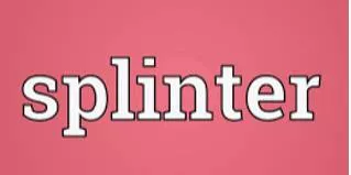 Splinter meaning