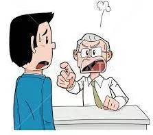 Rebuke - The act of speaking severely to somebody because they have done something wrong