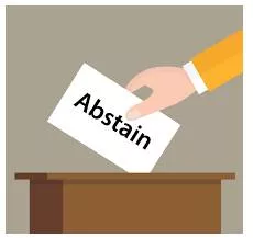 Abstain meaning