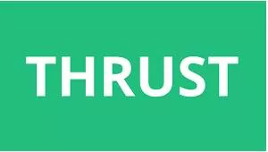 Thrust meaning