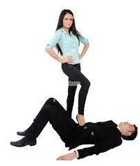 Domination  - Control or power over somebody/something, especially in an unpleasant way.