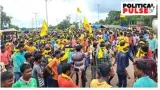 As bengal rail blockade continues  bjp sees ‘plot’  says kurmi protest riding on tmc steam