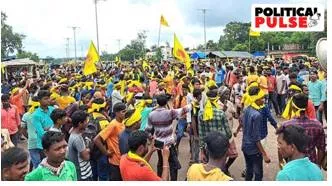 As bengal rail blockade continues  bjp sees ‘plot’  says kurmi protest riding on tmc steam