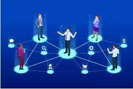 Affiliate  - To link a group, a company or an organization very closely with another, larger one.