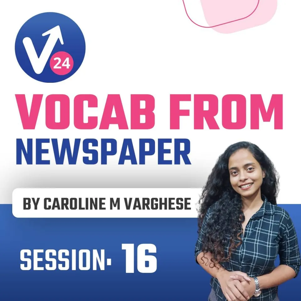 By caroline m varghese class 16