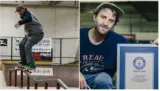 Guinness alert  blind skateboarder makes it to the record books with the longest 50 50 grind