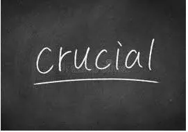 Crucial meaning