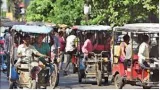 Slow lane driving	