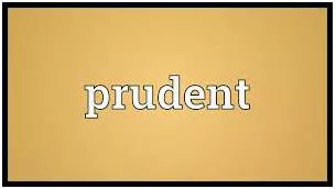 Prudent meaning