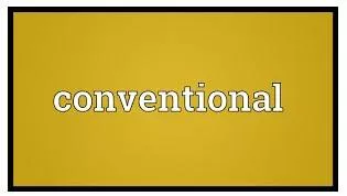 Conventional meaning