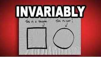 Invariably meaning