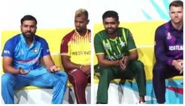 Rohit sharma's 'family theek hai' reaction to babar azam's ‘ye bade hai mujhse’ remark becomes talk of town