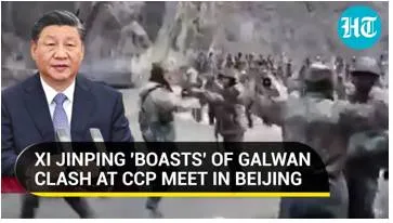 Pla officer part of galwan clash attends party congress