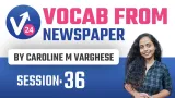By caroline m varghese class 36