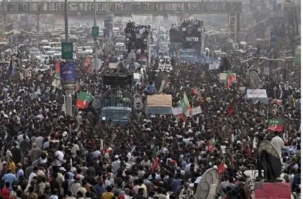 In pakistan  a state of war with much drama ahead