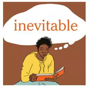 Inevitable  - That you cannot avoid or prevent