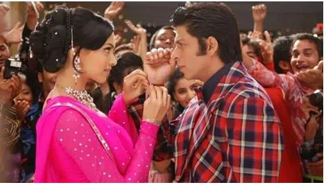 Shah rukh khan shares pics with deepika padukone as she completes ‘15 fabulous years’ in bollywood  still looking at you