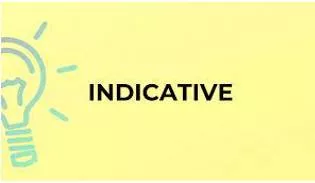 Indicative meaning