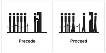 Precede meaning