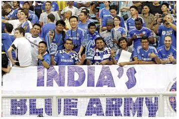 The football world cup and the indian fanclub