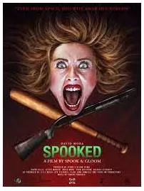 Spooked  - To become frightened.