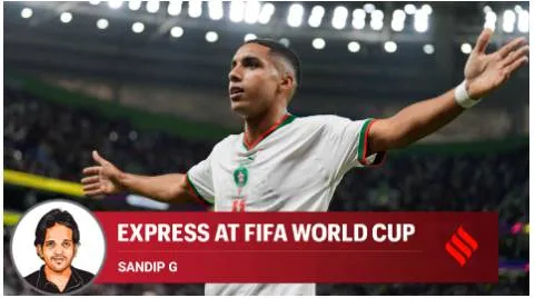 Fifa world cup 2022  golden generation of morocco downs belgium 2 0