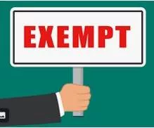 Exempt meaning