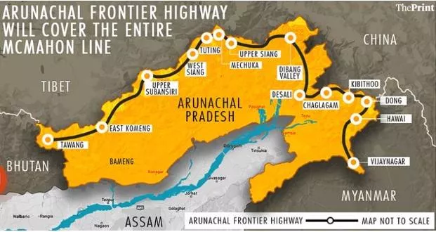 Modi govt moves with arunachal frontier highway  among india’s ‘toughest’ projects yet  china in mind