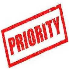 Priority meaning