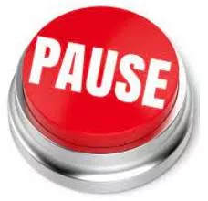 Pause meaning