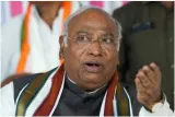 Kharge on the move